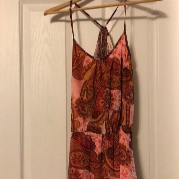 Pink and Orange Maxi Dress - Picture 12 of 15